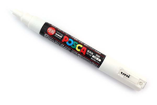 Posca white fine tip Clearance