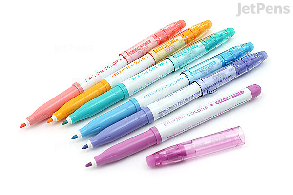 procent Kwalificatie slijtage Pilot FriXion Colors Erasable Marker - 6 Color Set 2 | JetPens