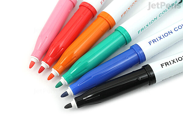 Pilot FriXion Colors Erasable 0.7mm Marker Pen 6 Colors Set w