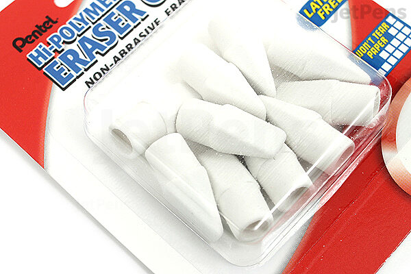 Gourmet Pens: Review: Pentel Hi-Polymer Eraser Caps