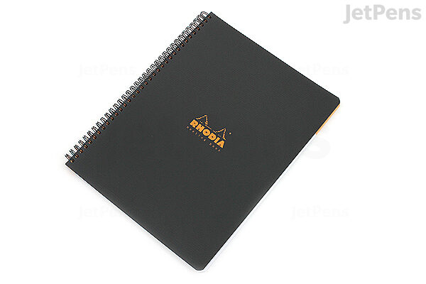 Rhodia Meeting Book A4+ Lined Black