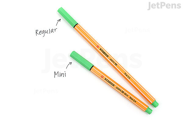 Review: Stabilo Point 88 Mini Fineliner 0.4 mm 18-Color Set - The  Well-Appointed Desk