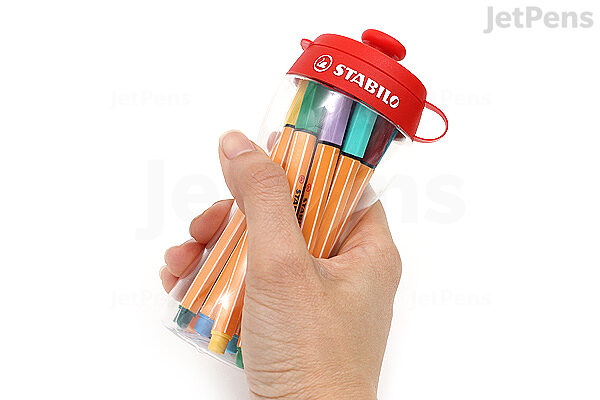 Stabilo Point 88 Mini Fineliner Pen - 0.4 mm - 18 Color Set - Sporty - STABILO 688-18-041