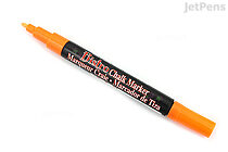 Marvy Uchida Bistro Chalk Marker - Fine Point - Fluorescent Orange - MARVY 482-S #F7