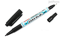 Zebra Mackee Pro Multi-Surface DX Marker Pen - Fine Point - Red
