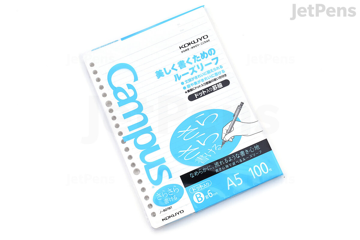 Loose Leaf Papers Refill - Sketch & Drawing Paper - A5