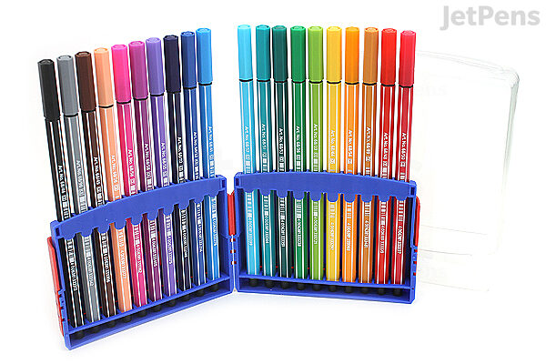 Schuur Christendom knijpen Stabilo Pen 68 Marker - 1.0 mm - 20 Color Set - Color Parade | JetPens