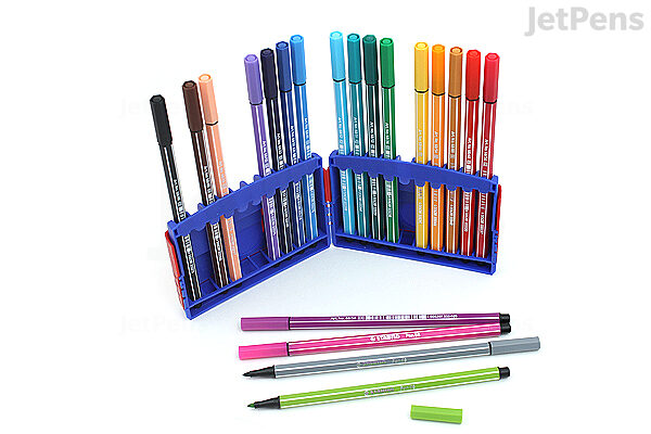  Stabilo Pen 68 Marker - 1.0 mm - 20 Color Set - Color Parade