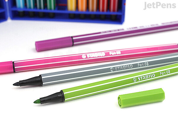 Stabilo Pen 68 Premium Felt Tip Pen Colorparade Assorted (Pack of 20)  6820-03