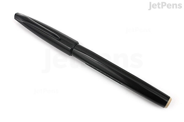Pentel Porous Point Pen, Fine Tip, Black Barrel Ink