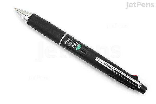 Uni Jetstream 4 1 4 Color 0 5 Mm Ballpoint Multi Pen 0 5 Mm Pencil Black Body Jetpens