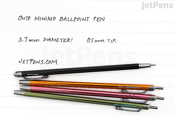 OHTO Minimo Ballpoint Pen with Holder - 0.5 mm - Black - OHTO NBP-505MN-BK