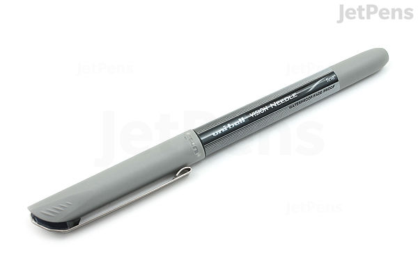 Uni-ball Vision Needle Rollerball Pen Fine mm Black JetPens