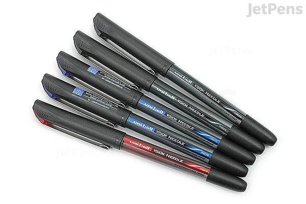 Uni-ball Vision Needle Rollerball Pen - Micro Point - Black