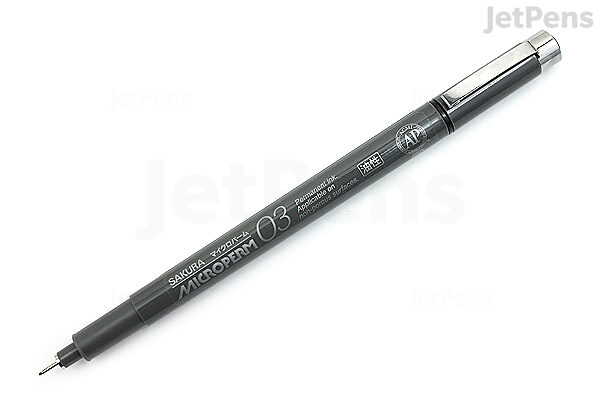Black Fine Tip Sketch Pen Drawing Line Comic Anime Art Waterproof Painting Pen New, 01-Writing Width 0.25mm