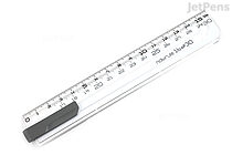 Sonic Nobirula 16<->30 cm Retractable Ruler - White - SONIC SK-499-W