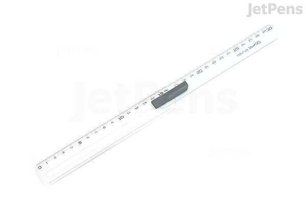 Sonic Nobirula 16 30 cm Retractable Ruler - White | JetPens