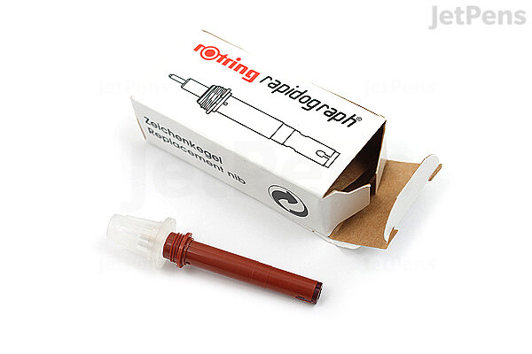 1pc rOtring Isograph Needle Pen 0.1-0.8mm Repeated replacement nib Addable  Ink hook line pen Hand-painted/ Drawing Pen