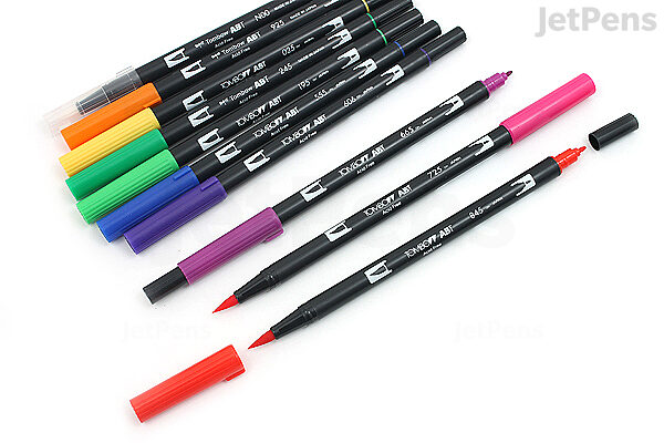 Dual Brush Pens 10-Pen Set - Tropical – Rare Device