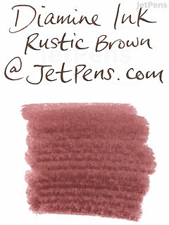 diamine rustic brown ink 80 ml bottle jetpens com