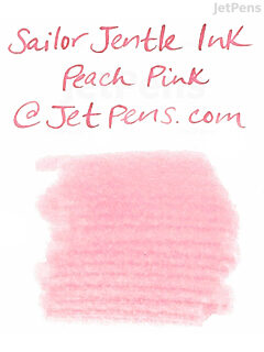 Sailor Fountain Pen Jentle Ink - 50 ml - Peach Pink - SAILOR 13-1000-231