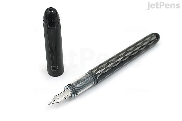 Pilot Varsity Disposable Fountain Pens - Medium Pen Point - Black, Blue,  Purple - Black Barrel - 3 / Pack - Bluebird Office Supplies