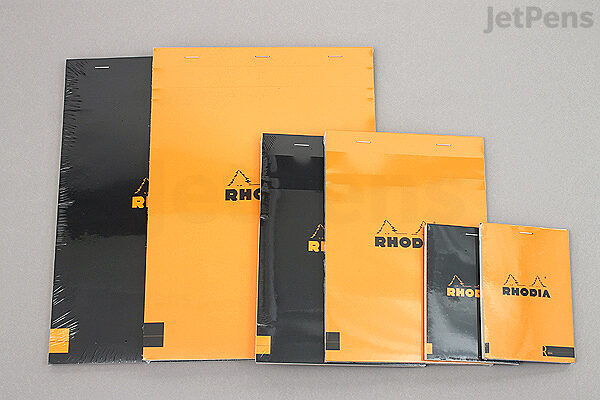 Rhodia R Premium Notepad - No. 18 (A4) - Lined - Black