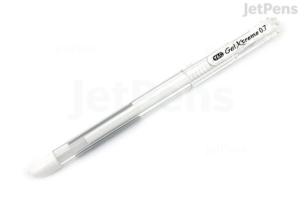 7 Metallic Gel Pens, 0.7 Mm Medium Tip, Point Yasutomo, Japanese Stationary  Gel Pens That Actually WORK on Black Paper 