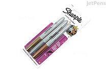 Sharpie Metallic Permanent Marker - Fine Point - 3 Color Set - SHARPIE 1823815