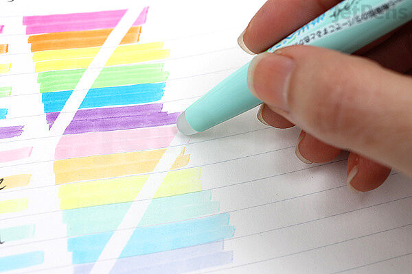 1pcs Pilot Erasable Highlighter Pen Hot Disappear Frixion Fluorescent  Pastel Nature Color Marker Liner Drawing Lettering