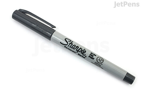 Sharpie Permanent Grey Marker Fine Pt Tip 1768783 New