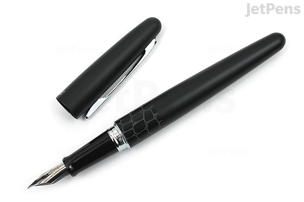 Pilot Metropolitan Fountain Pen Black Crocodile Fine JetPens