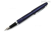 Pilot Metropolitan Fountain Pen - Violet Leopard - Fine Nib - PILOT MRFC1BLKFLEP