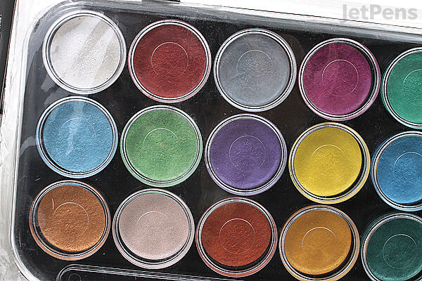 Yasutomo Pearlescent Watercolor Set 16 Colors