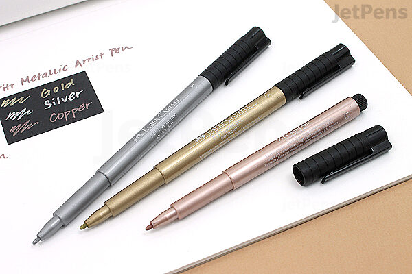 Faber-Castell Pitt Metallic Marker Pens 