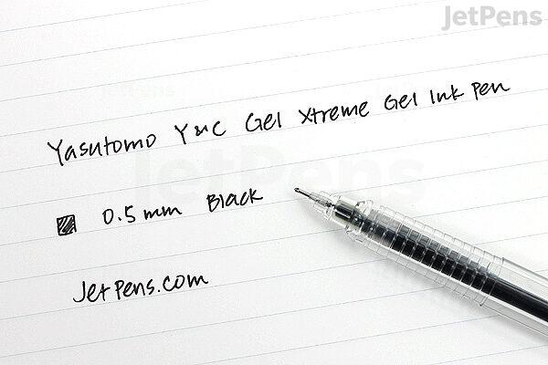 7 Pastel Gel Pens, 0.7 Mm Medium Tip, Point Yasutomo, Japanese Stationary Gel  Pens That Actually WORK on Black Paper 