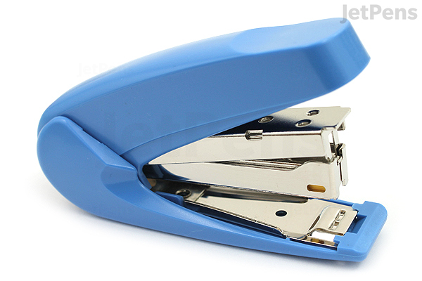 kokuyo racchikisu stapler blue jetpens com