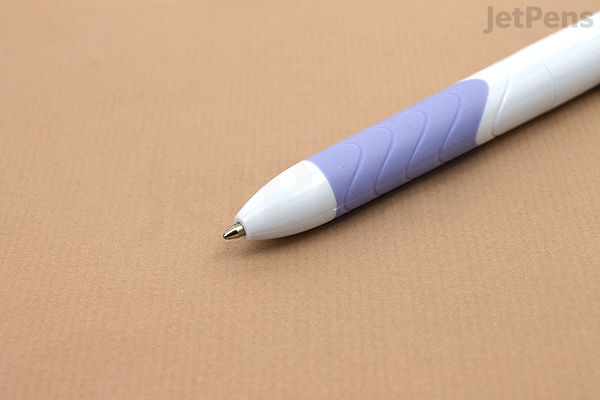 BIC 4-Color Retractable Ball Pen - 1 Mm Medium Conical Pen Point - Refillable - Retractable - Black, Blue, Green, Red Ink - Opaque Blue Barrel - 1 Pack