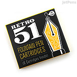 Retro 51 Fountain Pen Ink Cartridges Retro 51 Fountain Pen Ink Cartridges