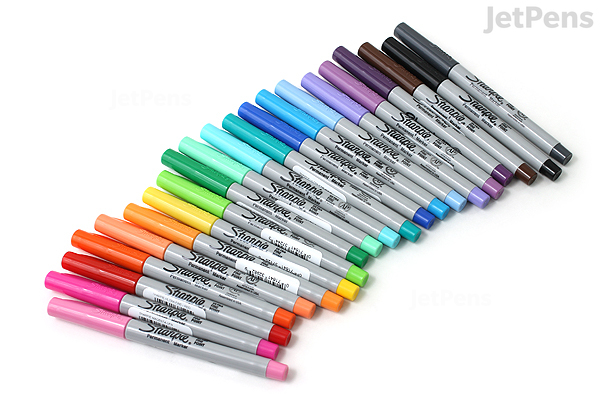 Sharpie ultra fine permanent pens for writing
