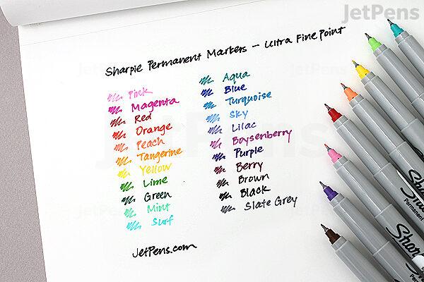 Sharpie Peach Ultra Fine Permanent Marker, Sold Individually