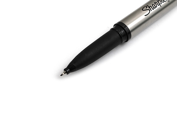 Permanent Markers Black Sharpie Stainless Steel Fine Point Pen
