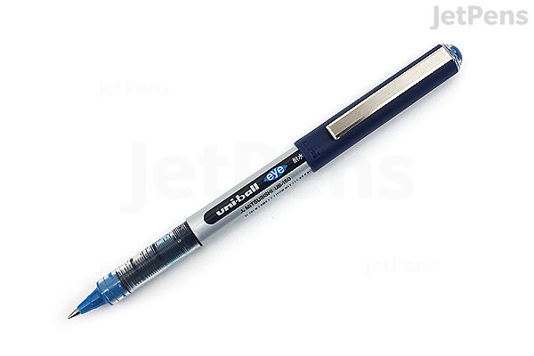 UNI-BALL Eye UB150 0.5mm Roller Ball Pen  Blue Ink, Pack of 3 : :  Office Products
