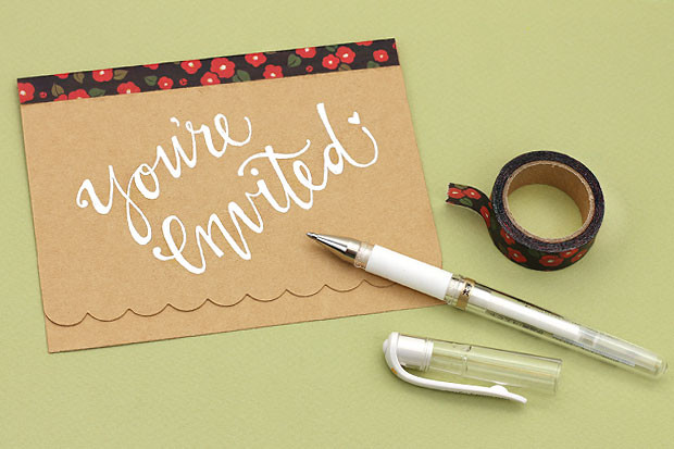 White ink writing pens Clearance