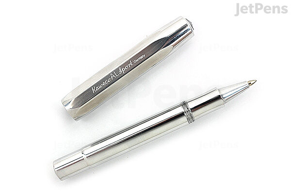 Kaweco AL Sport Gel Roller Pen - 0.7 mm - Raw Aluminum Body