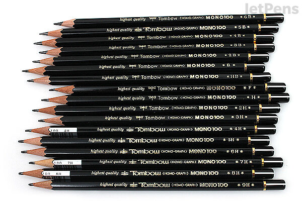 Coffret 12 crayons à papier Mono 100 de Tombow