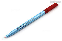 Staedtler Lumocolor Correctable Dry Erase Pen - Fine Point - Red - STAEDTLER 305 F-2