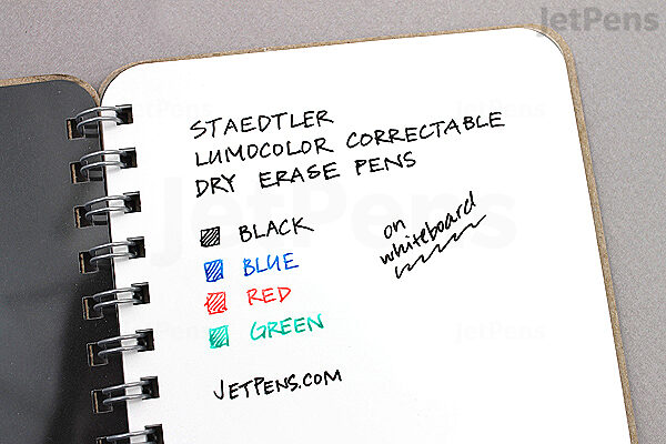 Buy Staedtler 613 S Lumocolor Whiteboard Set 613 S Whiteboard marker Black,  Blue, Red, Green incl. whiteboard eraser, cleane