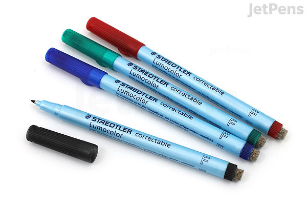 Staedtler Lumocolor Correctable Dry Erase Pen Fine Point