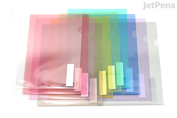Kokuyo Clear Folder - Super Clear 10 - A4 - Light Violet
